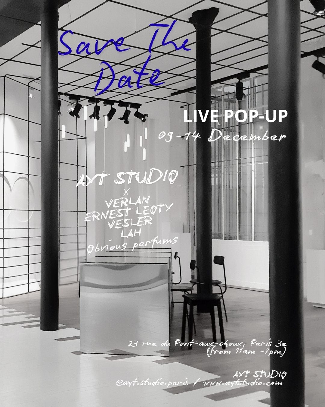 AYT Studio at LIVE Marais: Art in Motion for a Holiday Pop-Up