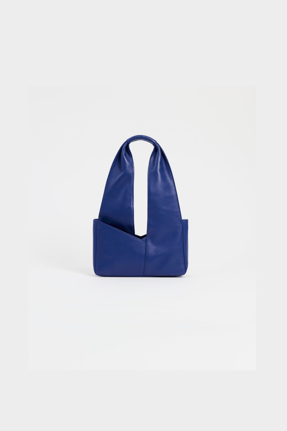 DUAL Shoulder Bag – Intense Blue Leather