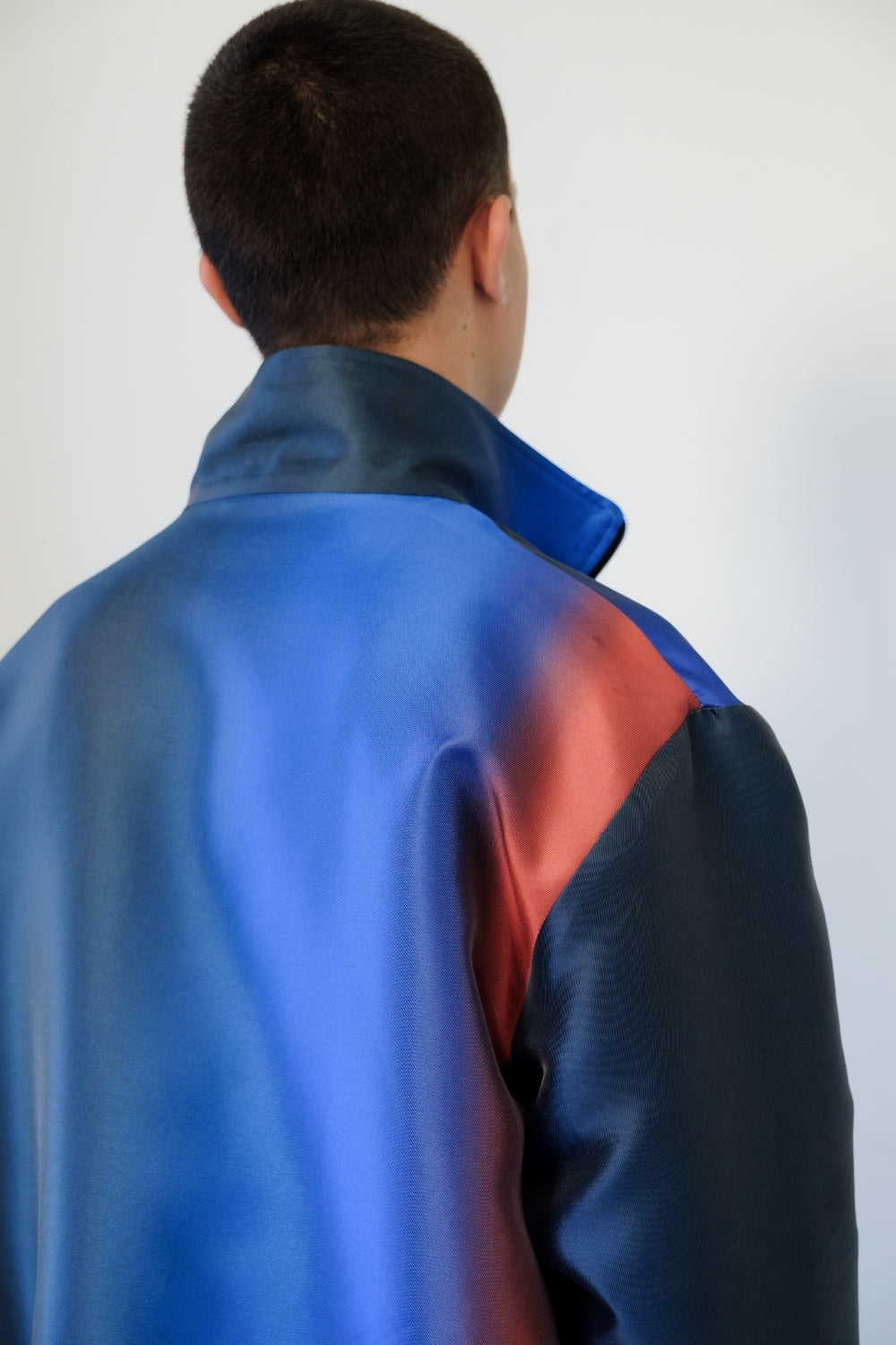 UNISEX REVERSIBLE BOMBER I BLUE SIDE